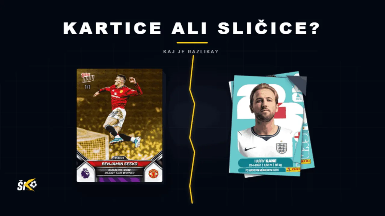 Kartice ali sličice? Razlaga, ki jo med SP 2026 vsi iščejo