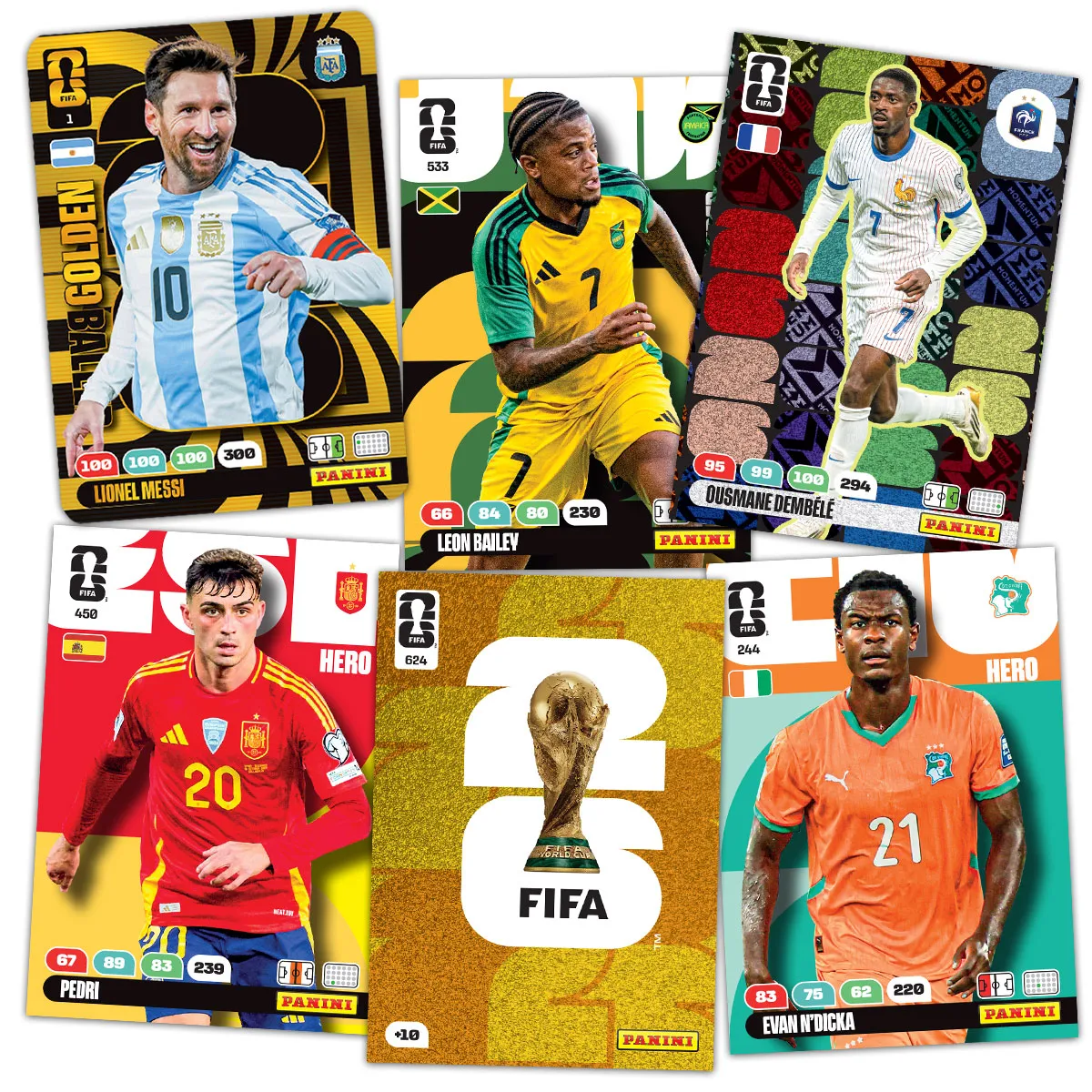 Panini kartice Adrenalyn XL FIFA Svetovno prvenstvo 2026