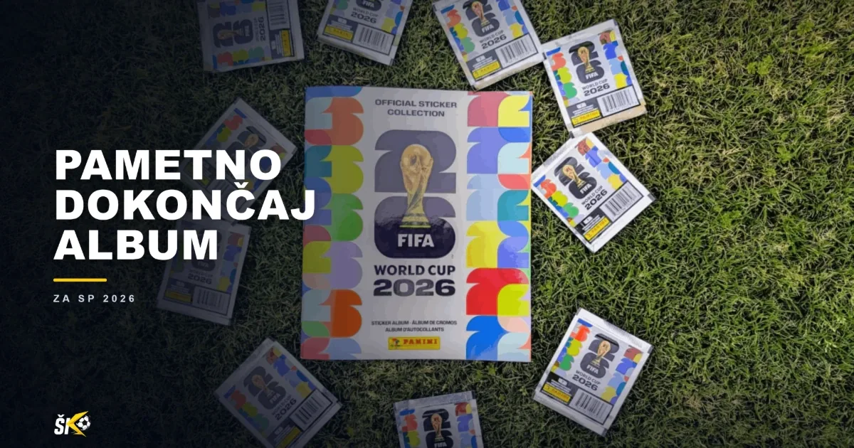 Kako dokončati Panini album za SP 2026?