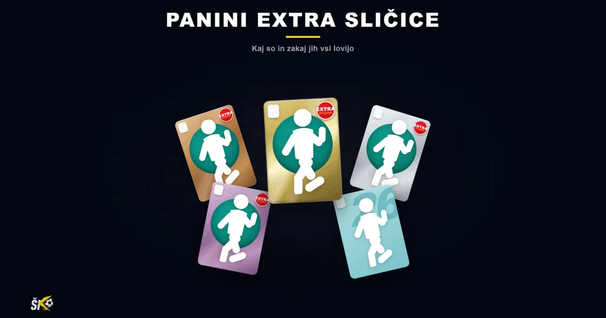 Panini Extra sličice (SP 2026): kaj so in zakaj jih vsi lovijo