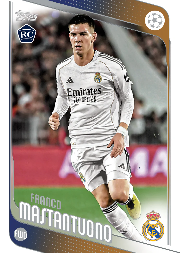 Topps UEFA Club Competitions 2025/26 Value Box 3