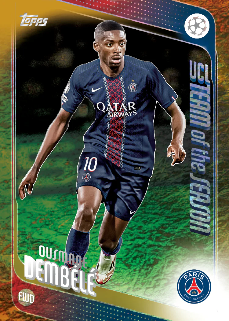 Topps UEFA Club Competitions 2025/26 Value Box 4