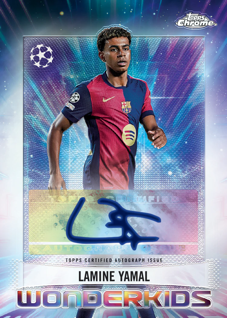Topps Chrome UEFA Club Competitions 2024-25  - Hobby Box 2