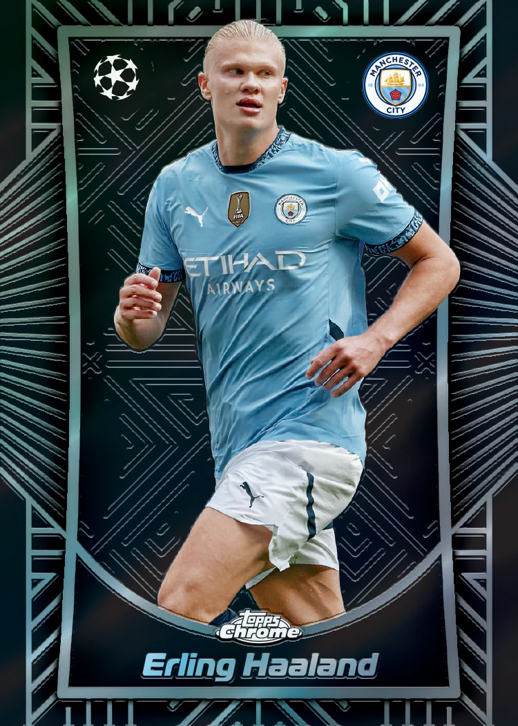 Topps Chrome UEFA Club Competitions 2024-25  - Hobby Box 3