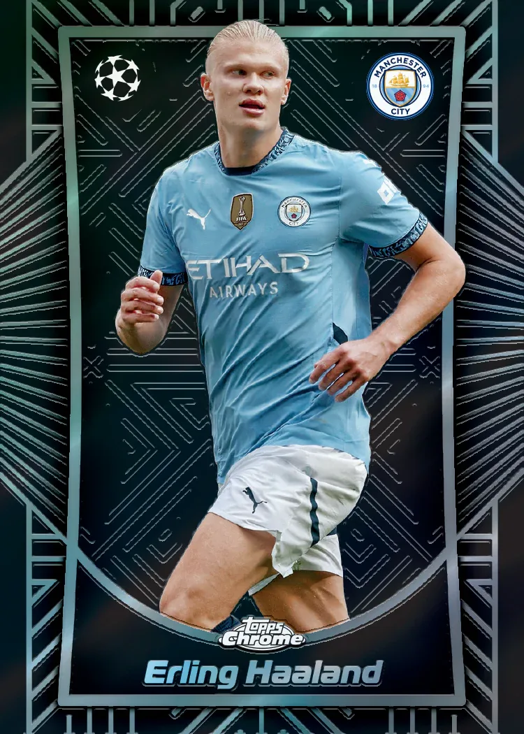 Topps Chrome UEFA Club Competitions 2024-25  - Hobby Box 3