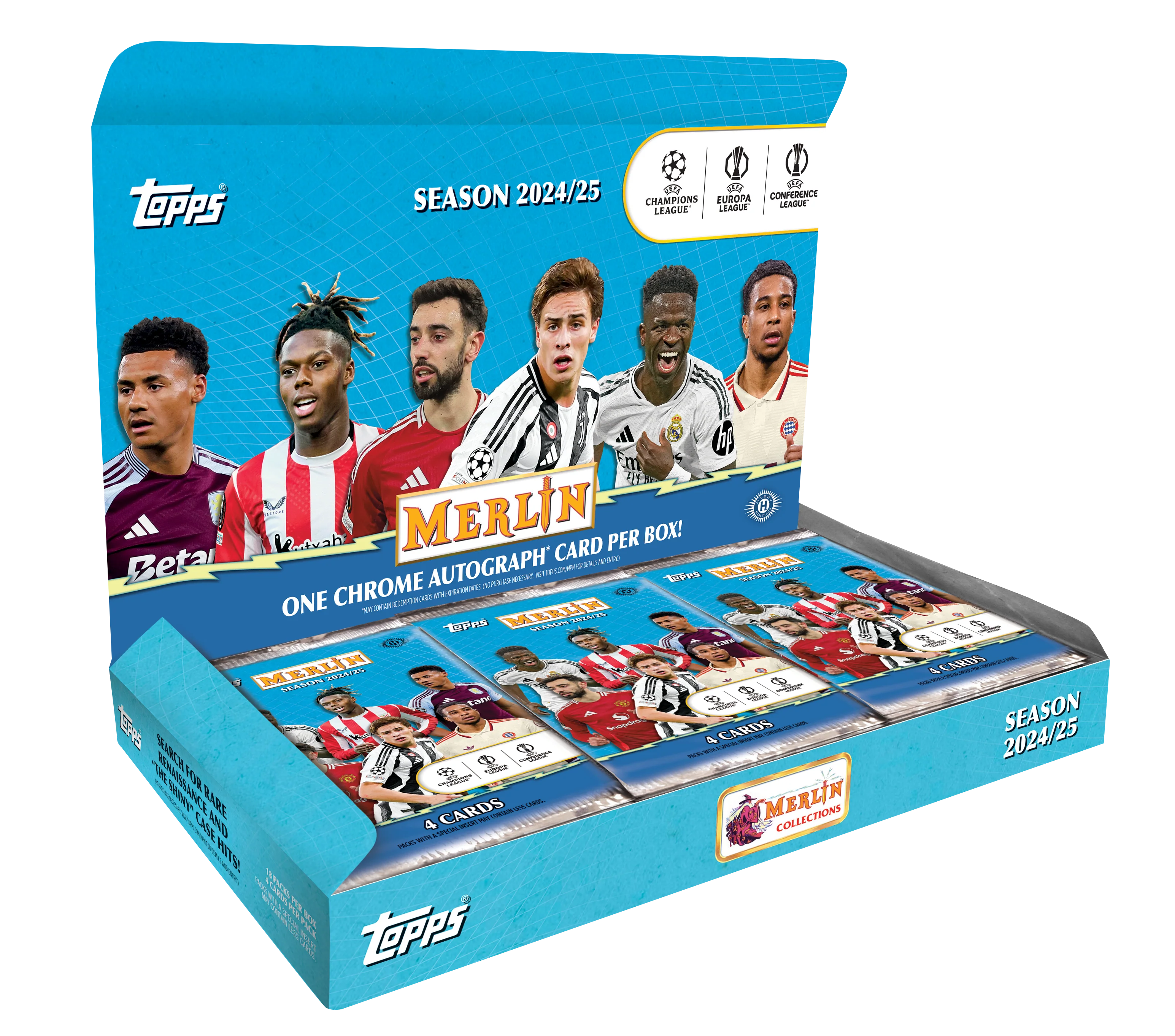 Topps Merlin UEFA Club Competitions 2024/25 - Hobby Box — 1