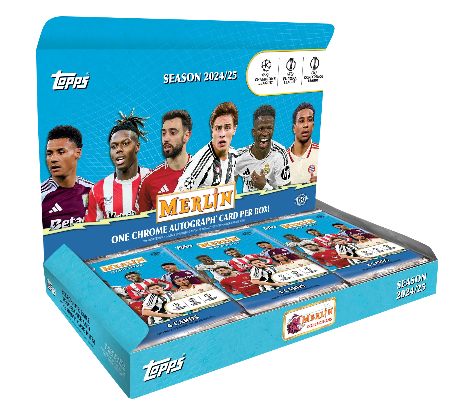 Topps Merlin UEFA Club Competitions 2024/25 - Hobby Box