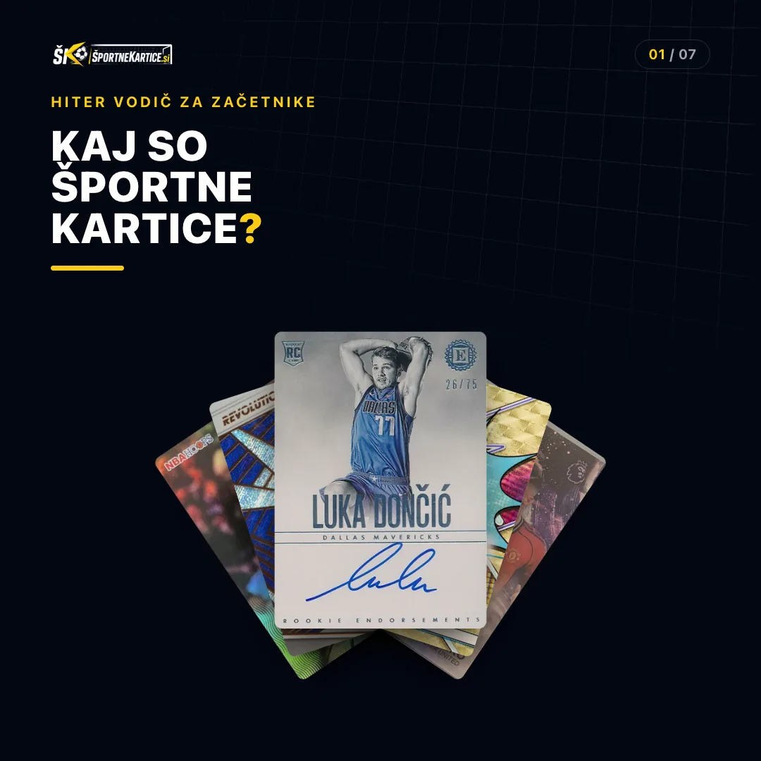 KAJ SO ŠPORTNE KARTICE? 