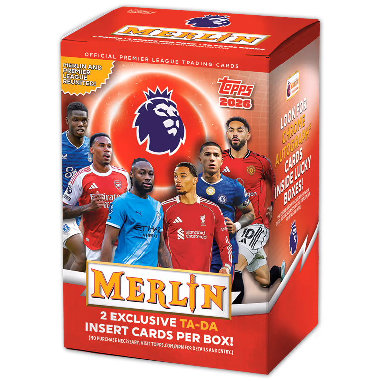 ODPRLI SMO TOPPS MERLIN PREMIER LEAUGE 2025-26 VALUE BOX! ⚽ 