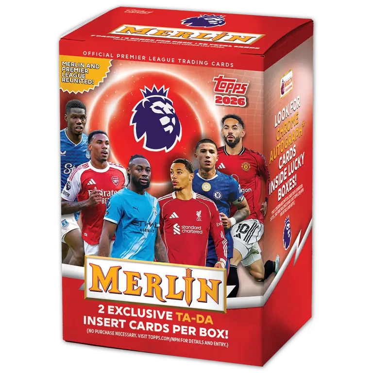 ODPRLI SMO TOPPS MERLIN PREMIER LEAUGE 2025-26 VALUE BOX! ⚽ 